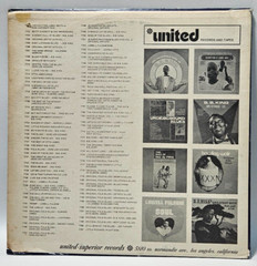 Original Folk Blues – Texas Blues – United US-7782 EX – Ultrasonic Cleaned