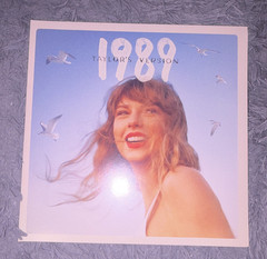 Taylor Swift 1989 (Taylor’s Version) USED Crystal Blue Skies LP 12″ Vinyl Record