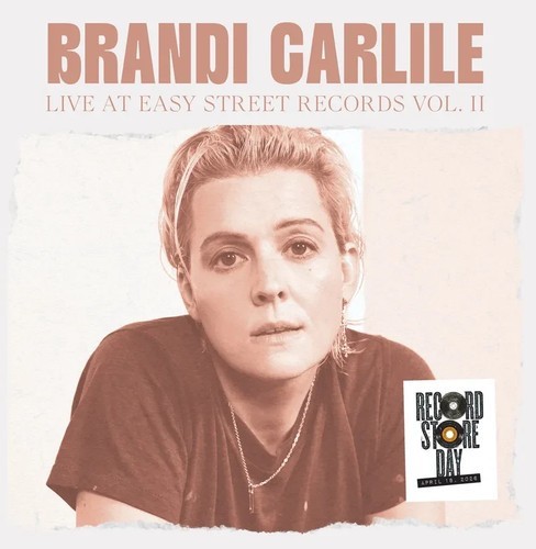 Brandi Carlile Live at Easy Street Records Vol II Record Store Day 2026 Vinyl LP