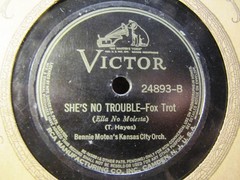 1928 KANSAS CITY Jazz BENNIE MOTEN Orch SOUTH/ She’s No Trouble VICTOR 24893