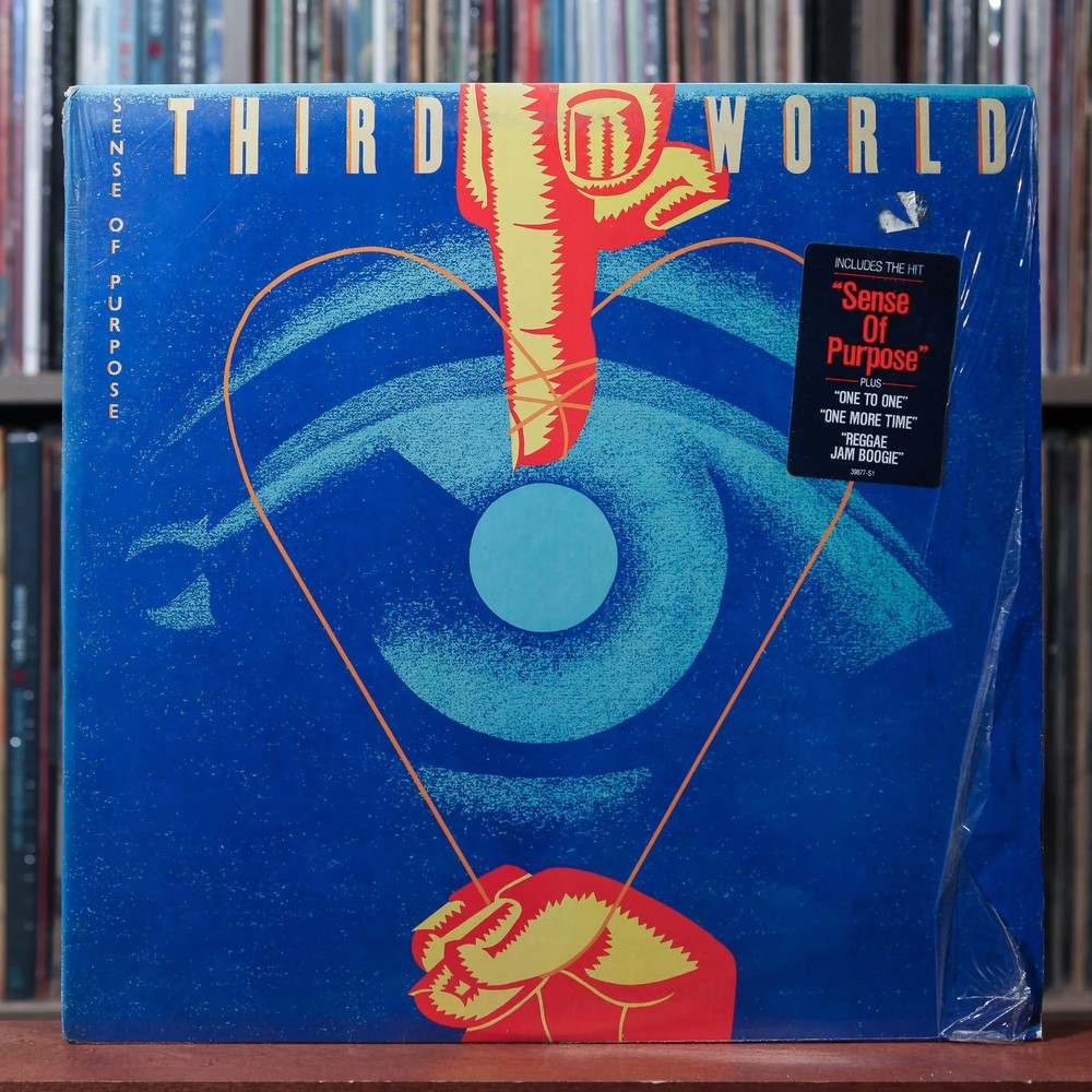 Third World – Sense Of Purpose – w/ SHRINK HYPE – 1985 Columbia, VG+/VG+