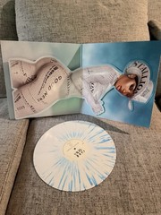 Megan Thee Stallion – Good News Blue Splatter Vinyl Urban Outfitters Exclusive