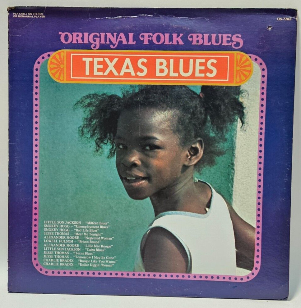 Original Folk Blues – Texas Blues – United US-7782 EX – Ultrasonic Cleaned