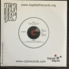 7 Inch Colored Vinyl, The Clippers, Grown-Ups, Empire! Empire! Rare promo copy