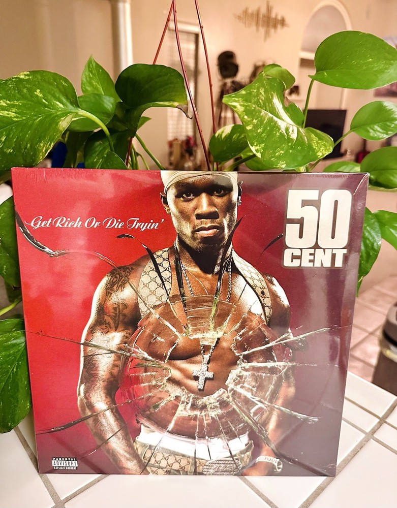 50 Cent Get Rich or Die Tryin’ LP 2014 EU IMPORT Vinyl BRAND NEW SEALED MINT!!