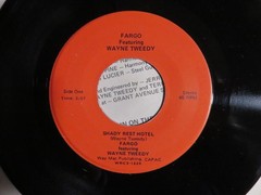 Fargo Featuring Wayne McNeil 1980 Canada 45 RPM Shady Rest Hotel Trippin/Run