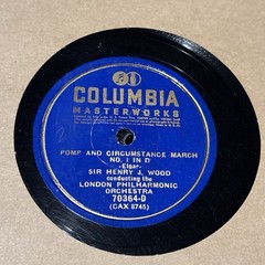 Vtg 78 RPM Album w/ Lot Of 9 Columbia RCA Victor Classical Shellac Records