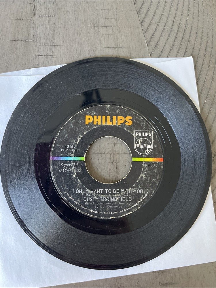 DUSTY SPRINGFIELD I ONLY WANT TO BE WITH YOU & ONCE UPON-1963