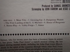 John Paul Jones – Original Film Score – Warner Bros Records 1959