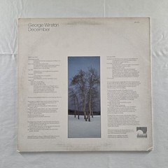 George Winston Piano Solos December LP Windham Hill Records WH-1025 VG+ Tested