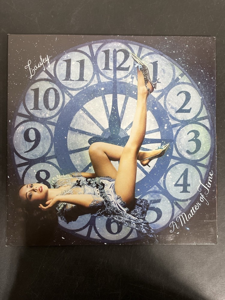 Laufey – A Matter Of Time LE Green / Pink Vinyl USED NOT TESTED