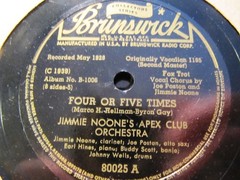 1928 Jimmie Noone Clarinet APEX CLUB Earl Hines Every Evening Four or Five Times