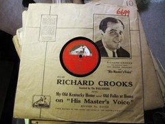 Picture Sleeve 1928 RICHARD CROOKS Herbert NAUGHTY MARIETTA Ah Sweet Mystery HMV
