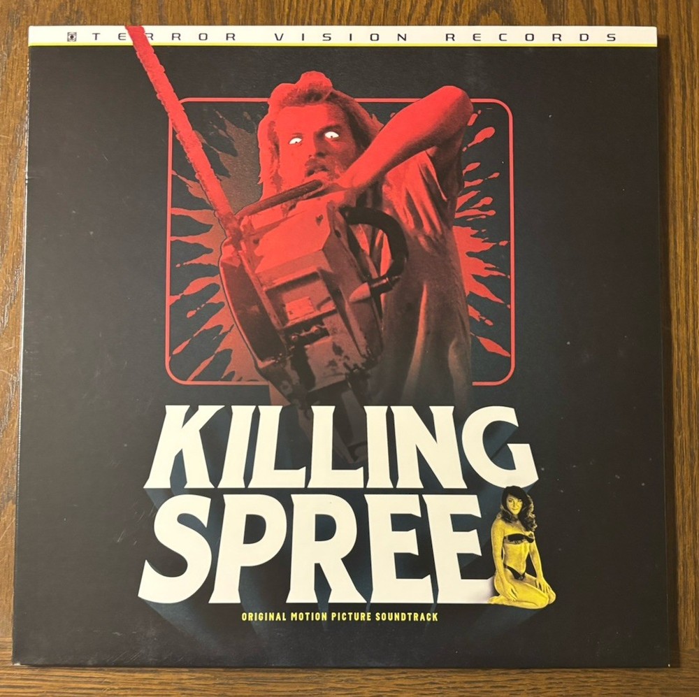 Killing Spree Original Motion Picture Soundtrack Vinyl LP Terror Vision Red