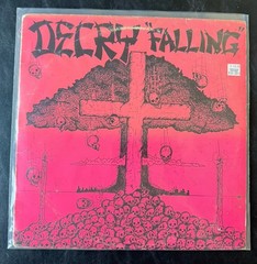 Decry “Falling” Toxic Shock – Original Press – Hardcore LP 1985