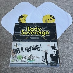 Lady Sovereign – Public Warning! Vinyl Record FIRST US Pressing 2006 9-5