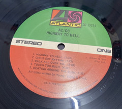 AC/DC ’79: HIGHWAY to HELL Vinyl 12″ LP 33 RPM Atlantic Records MO SD 19244