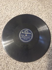 10 Mixed BlueBird Vinyl Records