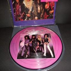Cinderella vinyl LP Night Songs 1986 Mercury JAPAN Picture disc w/insert
