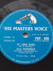 Ella Fitzgerald – Beale Street Blues / St. Louis Blues (HMV POP 499)