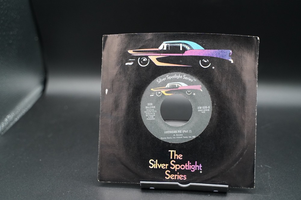 Don McLean American Pie – Parts 1 and 2 Silver Spotlight Series 45 RPM