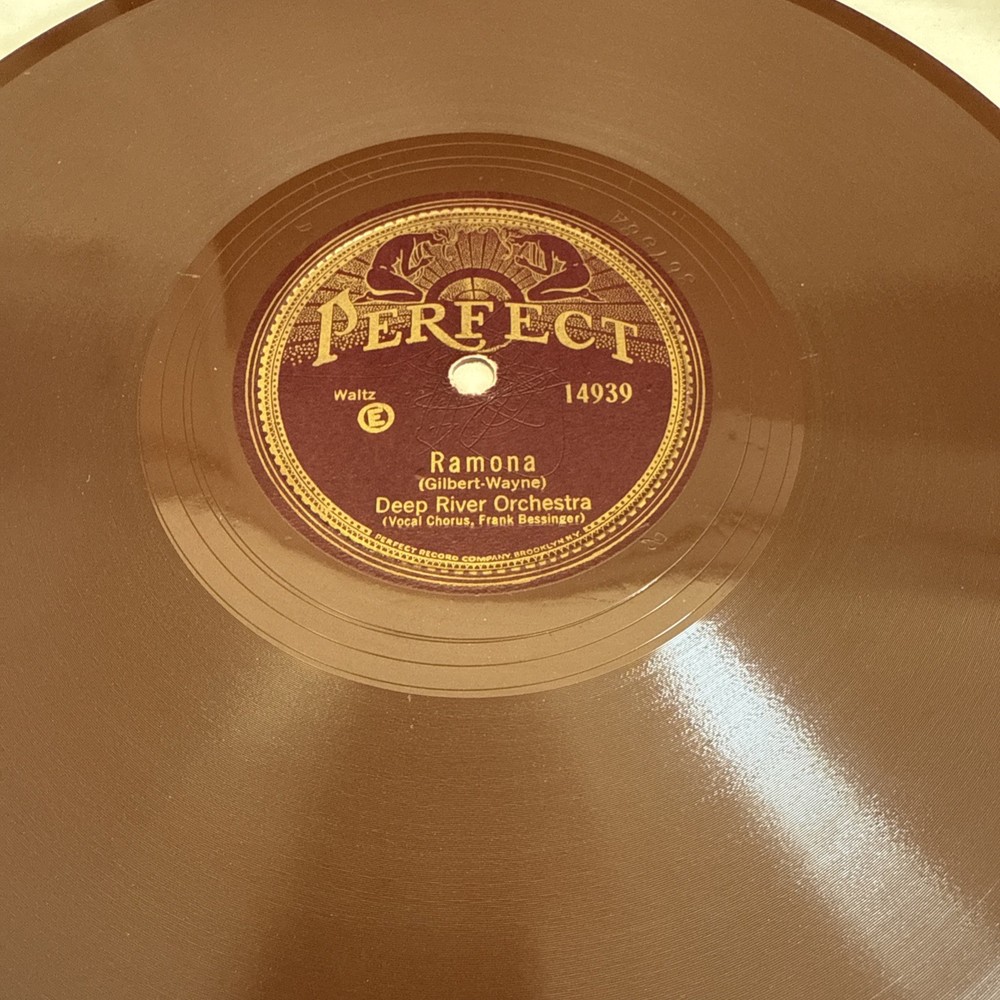 1928 JAZZ – DEEP RIVER ORCHESTRA 78 rpm PERFECT 14939 RAMONA Willard Robison V+