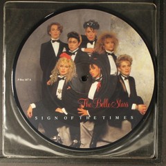 BELLE STARS: sign of the times STIFF 7″ Single 45 RPM United Kingdom