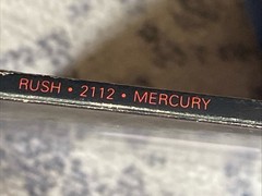 Rush, “2112” Gatefold LP 1976 Mercury SRM-1-1079 VG-/VG+ USA