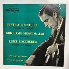 Sonate In D Major LP Vinyl Record Locatelli | Janigro Westminster WL 5243