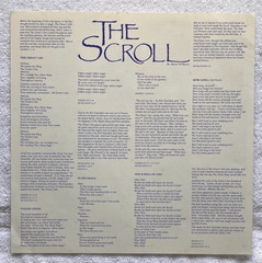 “THE SCROLL” Bruce W. Stacey RARE ’85 XIAN ROCK OPERA True 1stPress BOB MCBRIDE