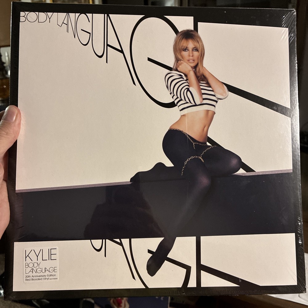 *NEW SEALED-Kylie Minogue- Body Language, 20th Ann. Edition Blood Red LP, 2024