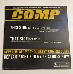 Def Jam Fight for NY EA Sports Vinyl LP Single Promotional RARE
