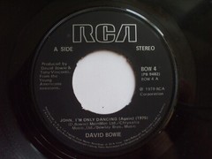 David Bowie – John I’m Only Dancing – RCA Bow 4 – Ex- Jukebox Ready 45