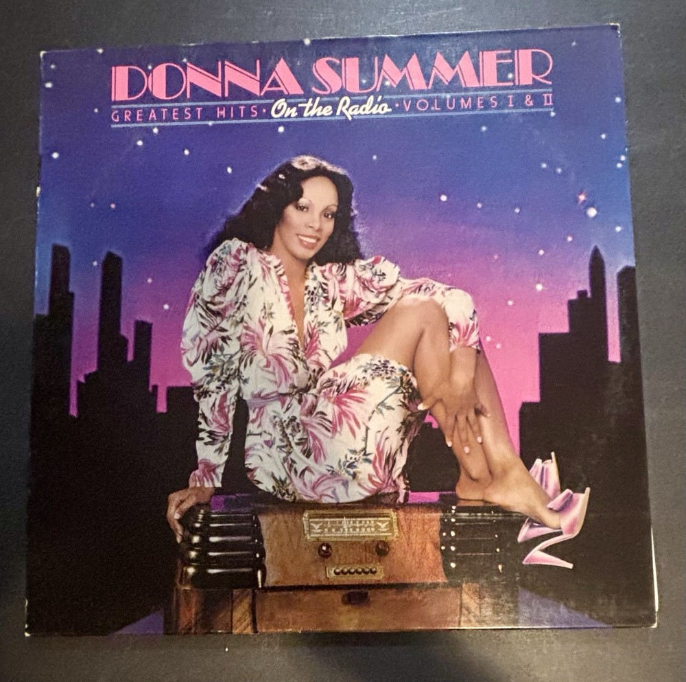 Donna Summer On The Radio Excellent Ex DBL Vinyl LP w/ Poster