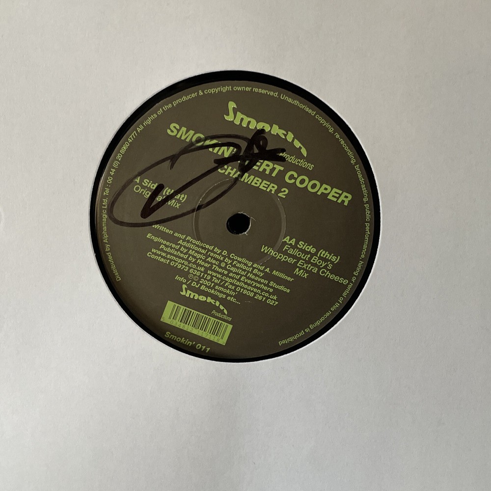 Smoking Productions -Fallout Boy – Chamber 2 Vinyl