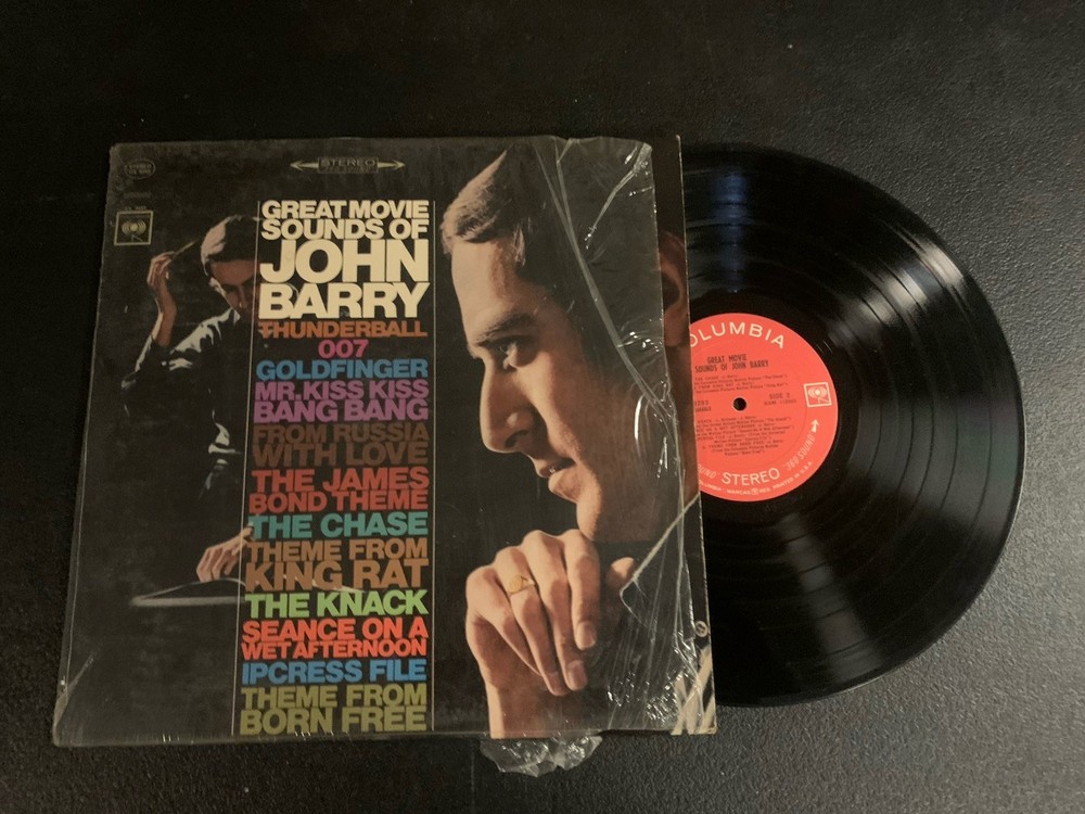 John Barry LP Record Album Great Movie Sounds Vinyl Shrink Wrap NM James Bond