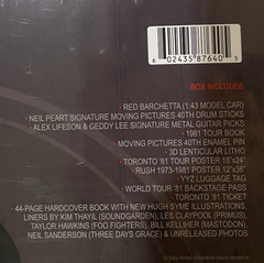RUSH Moving Pictures 40th Anniversary Super Deluxe Box 5LP 3CD 1BD + More NEW