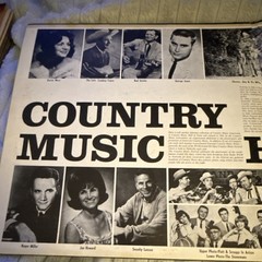 Country Music Hall of Fame Vol 9 12″ 2 LP Vinyl Country Stereo Starday SLP-949