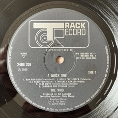 THE WHO – A Quick One / Sell Out LP 1974 UK Track Double Vinyl Set