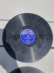 Lot of 11 Vintage 78 RPM Records – Decca, Columbia, RCA Victor, MGM – Shellac…