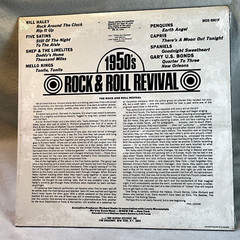 1950’s Rock & Roll Revival – LP w/Program 1985 Recorded Live SEALED BDS 69016