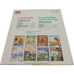 Cinderella The Clever Hans and The Plump Trine Europa Vinyl LP