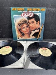 Grease The Original Soundtrack Vintage Vinyl 2LP 1978 RSO Record RS-2-4002