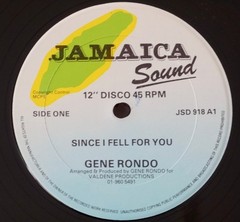 GENE RONDO – SINCE I FELL FOR YOU – 12″ VINYL LP – SEE NOTES
