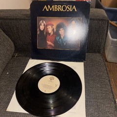 AMBROSIA Self-Titled BSK-3181 LP Vinyl Sleeve Lyrics 1978 Warner Bros. #owen