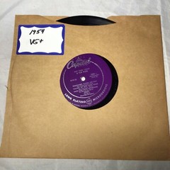 10″ 33 1/3 RPM LP “8 TOP POPS”- NAT “KING” COLE -1954