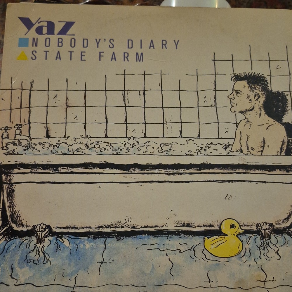 Yaz Nobody’s Diary / State Farm Extended Versions Sire 1983 Vinyl Single