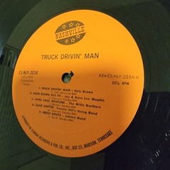 “Truck Drivin’ Man” – Nashville NLP2034 Willis Bros. Johnny Bond IN SHRINK EX