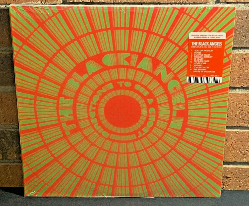 THE BLACK ANGELS – Directions to See A Ghost, Ltd 3LP COLORED VINYL TriFold New!