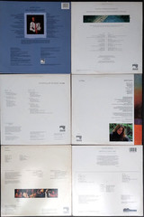 Lot 6 New Age Windham Hill LPs ~ Scott Cossu, Liz Story, 2 Shadowfax, 2 Samplers